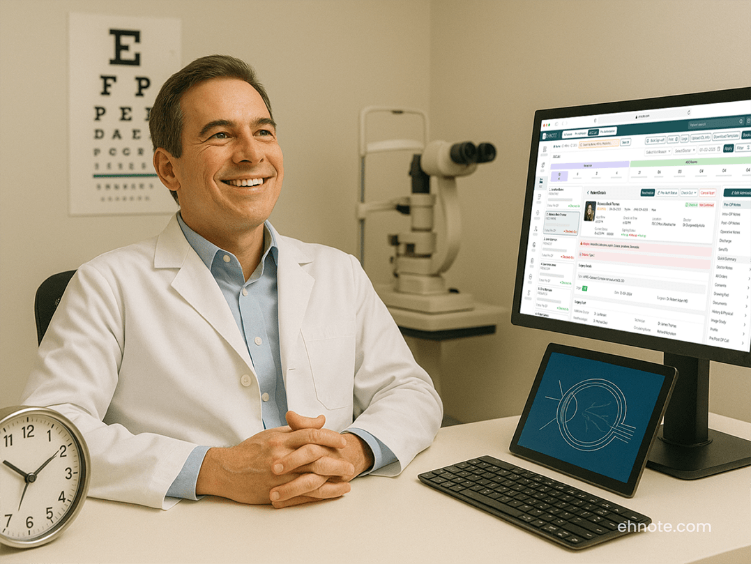 Modern EHRs Empower Ophthalmologists to Reclaim Time