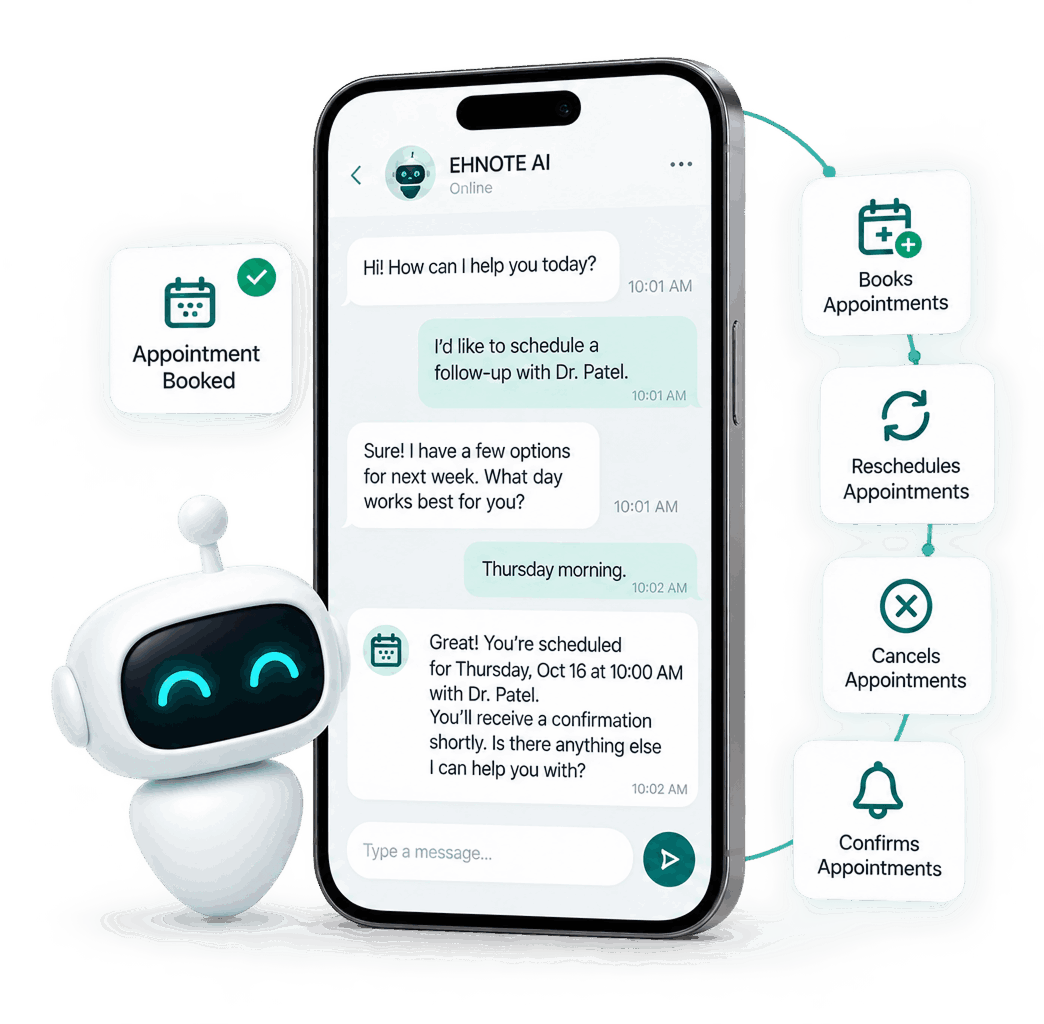 EHNOTE AI Scheduling Agent