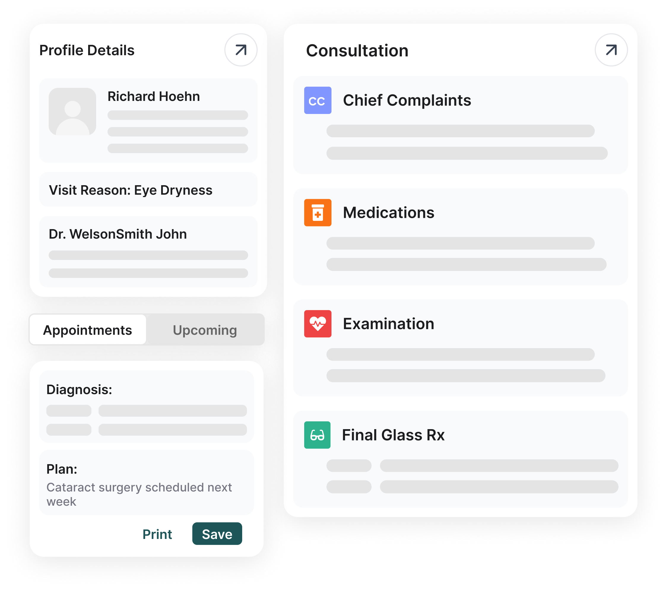 EHNOTE website element